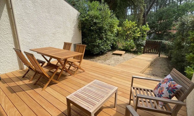 Le Penon Apartamento | Réf 213 Villa Patio clasificado 3 *** 5 personas SEIGNOSSE