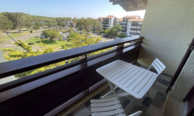 Le Penon Casa | Seignosse Oceano, un apartamento con un dormitorio, cerca de la playa, para 4 personas, ideal...