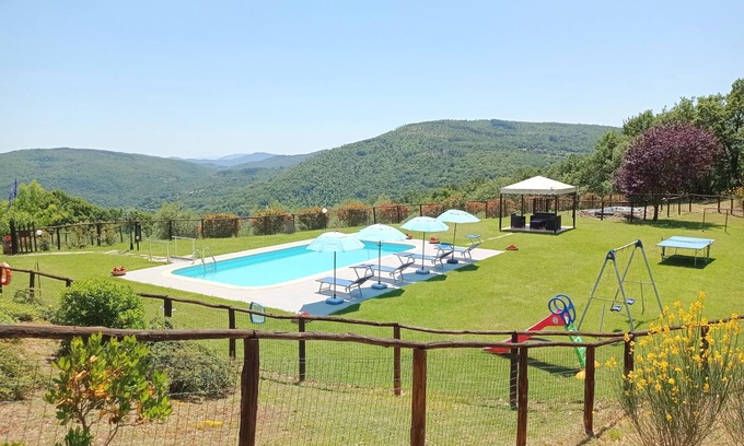 Bivio Lugnano Cabaña | Casa rural (alquiler íntegro) La Coccinella para 4 personas