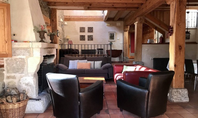 Sotosalbos Cabaña | SALTUS ALVUS-CASA PRINCIPAL de Ensueño 6p. En Sotosalbos 10m Segovia 1h Madrid