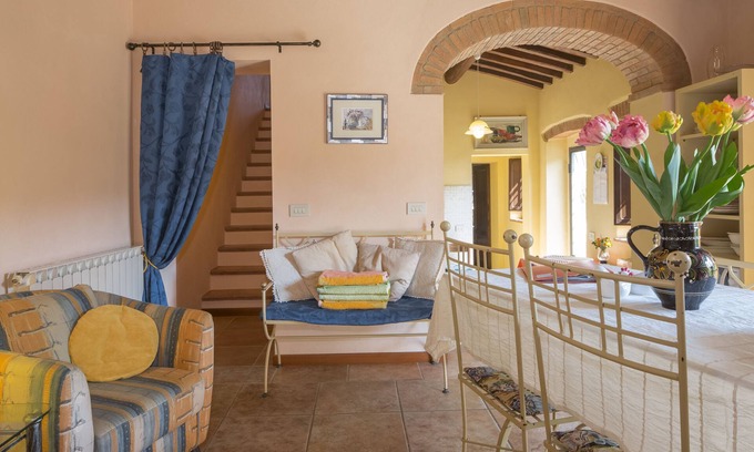 Castellina in Chianti Cabaña | Romántica cabaña 2BR / 2BA en Chianti Estate