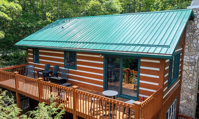 West Jefferson Cabina | Sept Nights-Soak in Your Private HotTub Under the Stars @MountJeffersonVistas