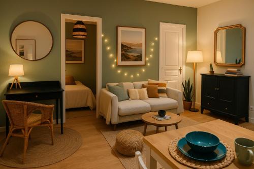 Sens Apartamento | Serene 1BR Oasis in the Heart of Sens Center