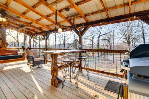 Elizabeth Apartamento | Serene and Cozy Studio Cabin Walk to Norfork Lake!