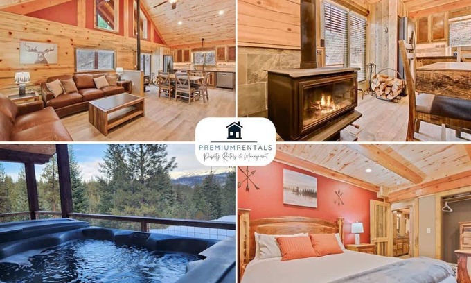 Garden Valley Cabina | Serene and cozy updated log cabin in the woods