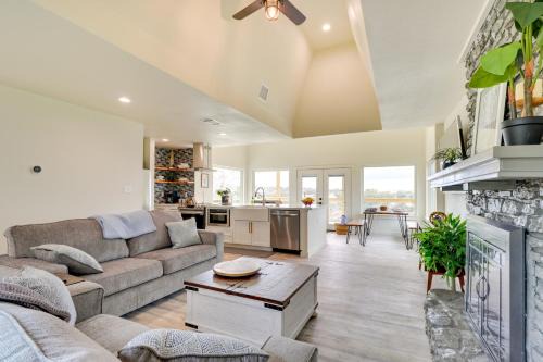 Burnet Casa | Serene Burnet Getaway with Buchanan Lake Views!