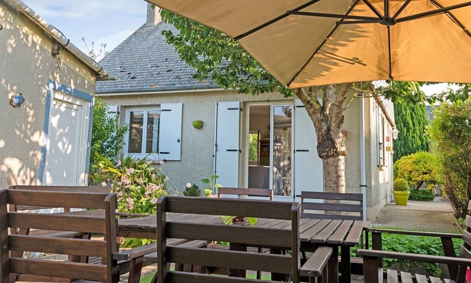 Isigny-sur-Mer Casa | Serena casa de vacaciones para familias en Normandía con jardín