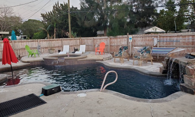 Port Saint John Casa | Serene Oasis: Saltwater Pool Home near KSC and Cocoa Beach"