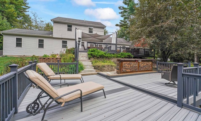 Schuylerville Casa | Serene Poolside Retreat | 4 Bed, 2 Bath | Near Saratoga