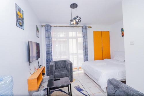 Riruta Cama Y Desayuno | Serene studio along Ngong road-Nairobi