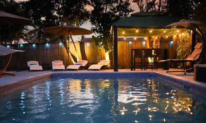 Hunt Club Villa | New Serenity Retreat Pool Hot Tub with Gazebo