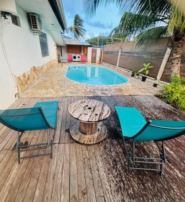 Kourou Apartamento | Sermie T2 climatisé avec piscine