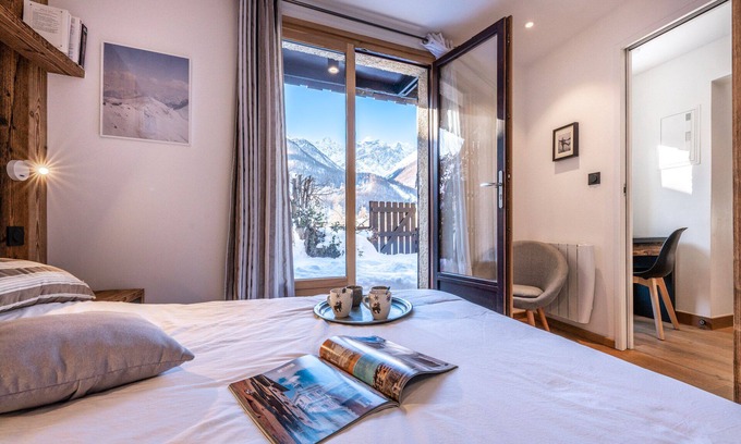 Monetier-les-Bains Apartamento | Serre Chevalier Monêtier les Bains T3 Jardin Appartement Les Mélèzes