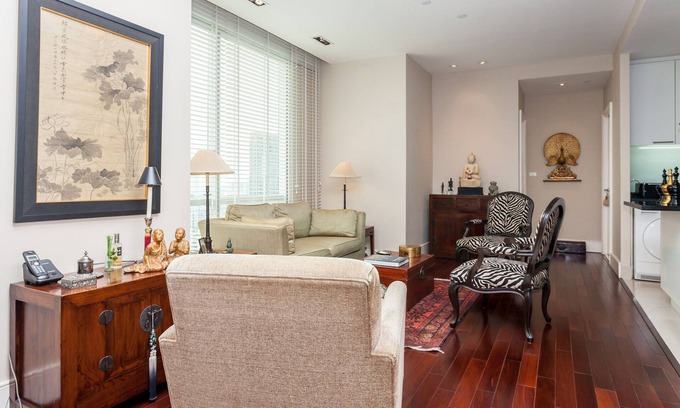 Yan Nawa Apartamento | Serviced 1 Bed SKY VILLAS CON VISTA, Piscina, Gimnasio, BTS