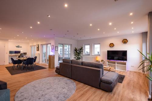 Hulzweiler Apartamento | Serviced-Apartment mit Büro-Setup