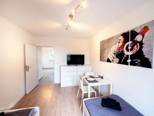 Seth Apartamento | Seth - Monteursunterkunft - Einzelbetten - gute Anbindung - Bettwäsche