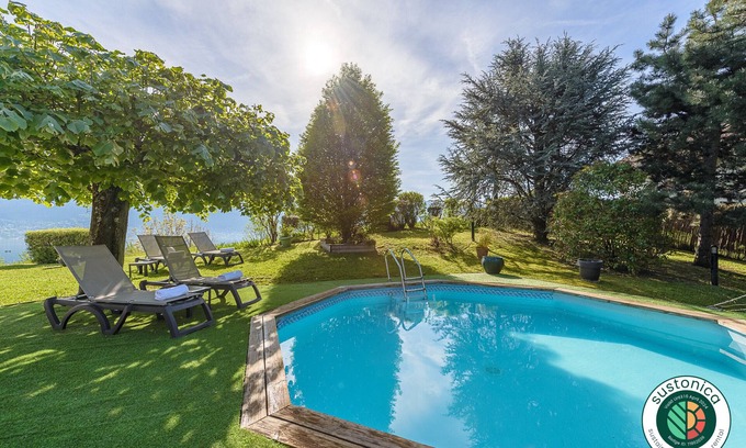 Sevrier Chalet De Esquí | SEVRIER - Villa Chante au Vent ★★★★★ piscine, vue