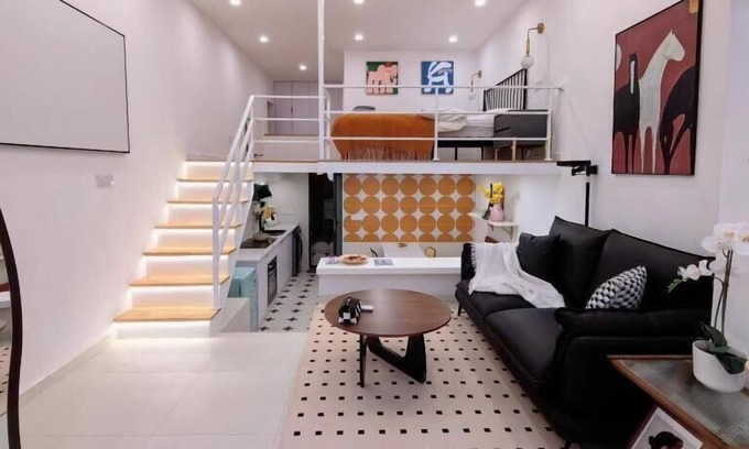 Huaihai Road Commercial Area Cama Y Desayuno | Shanghai Hills& ZINN City Loft