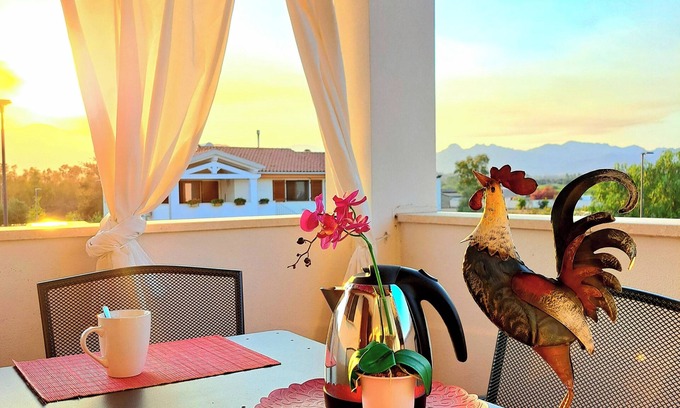 Girasole Casa | Shardana Blu - Casa de vacaciones con jardín - 4 camas