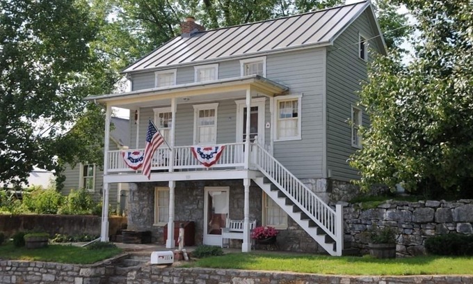 Sharpsburg Casa | Sharpsburg Retiro - guerra civil casa cerca de Antietam Campo de Batalla, C & O Canal Towpath