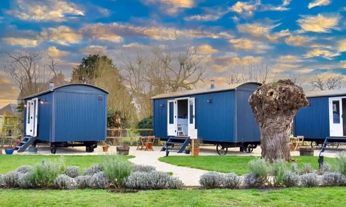 Northmoor Apartamento | Shepherd's Hut Dog Friend-Cabaña del Pastor-Baño Privado