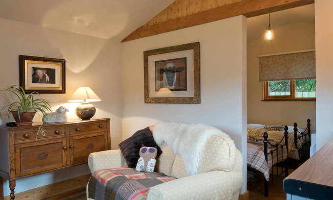 Llangranog Cabaña | Shepherd's Rest, Llangrannog