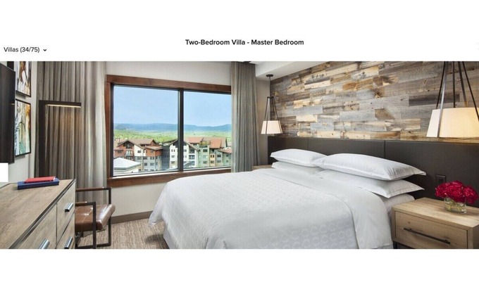 Steamboat Springs Complejo | SHERATON STEAMBOAT SPRINGS 2BR VILLA, 12/27/25-1/2/26, PRIME SKI-IN/SKI-OUT AREA