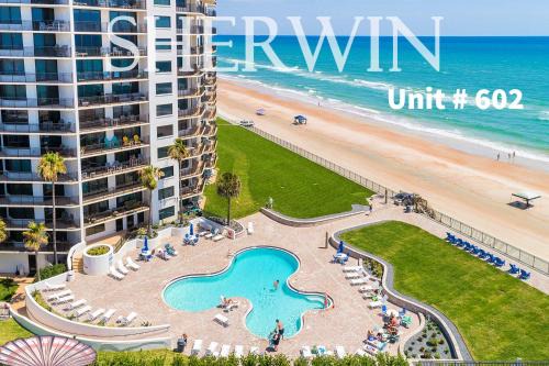 Daytona Beach Shores Apartamento | "SHERWIN" Beautiful 2 BR Oceanfront Condominium 602
