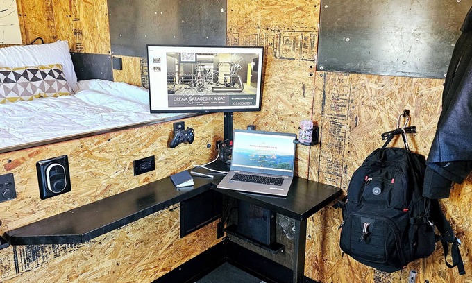 White Pine Casa | Shipping Container RV w Doghouse and Solar