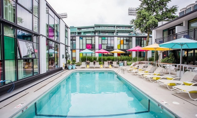 West Fens Hotel | Short Drive from Logan Airport and Constitution Beach! Parking, Pool, Garden!