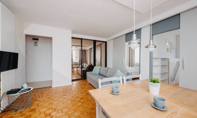 Ochota Apartamento | ShortStayPoland Aleje Jerozolimskie - B4