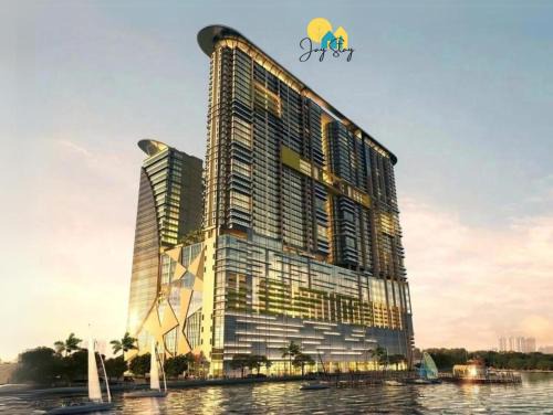 Malacca City Apartamento | SilverScape Residence I Luxury 2-4 BR I 6-11 pax I Bathtub I Seaview I Infinity Pool I Jonker St I City Centre by Jay Stay Management