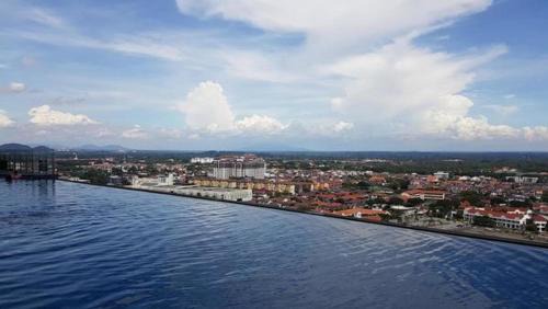 Malacca City Apartamento | Silverscape Seaview Suite Melaka @ FREE WIFI