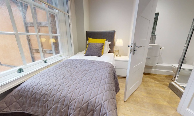 Coventry City Centre Apartamento | De Lujo-Estudio-Baño con ducha-Vista al patio-Studio 3&7
