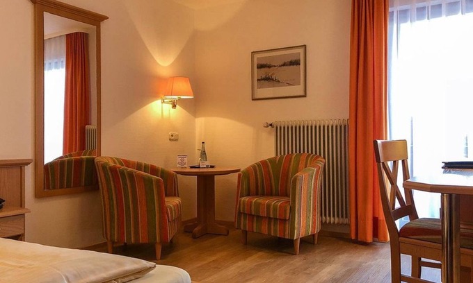 Oberammergau Casa | Habitación Individual con ducha - Parkhotel Sonnenhof
