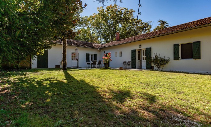 Aureilhan Casa | Gran casa en parque arbolado privado junto al lago, a 8 km del océano