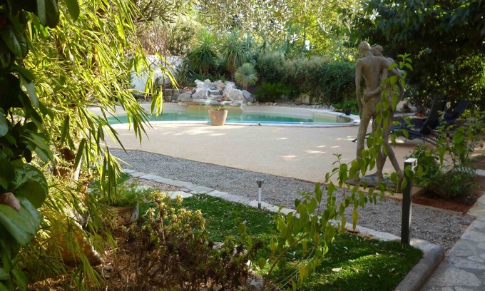 Aiguelongue Villa | villa de una planta en Montpellier con jardín y piscina ajardinada, 4 personas