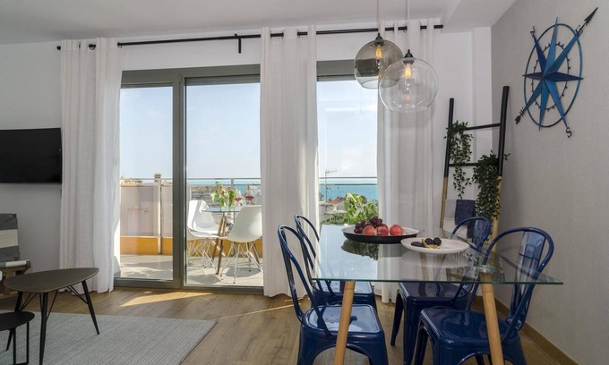 Sitges Apartamento | Sitges Spaces Sea View Oasis-1Hab/1 Baño/Terrazas/Vistas al Mar-Hasta 4 personas