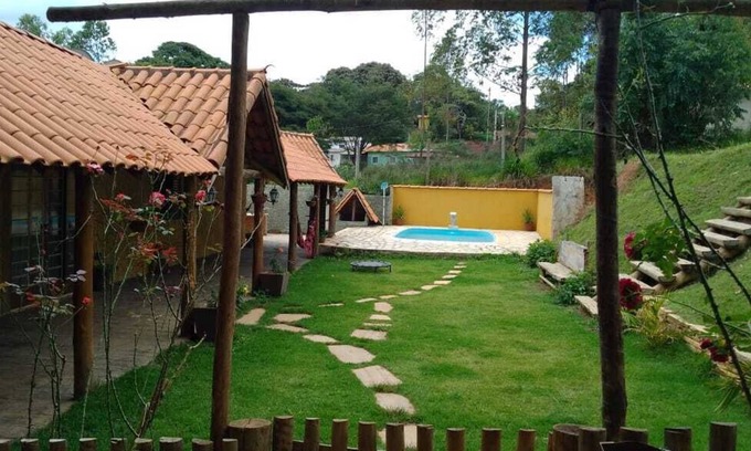 Sao Thome das Letras Casa | Sítio Vale do Guardião house with pool 15 from the waterfalls