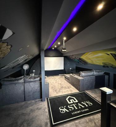 Ogden Casa | SK Stays Modern Luxury Home With Jacuzzi Bath & Cinema Room
