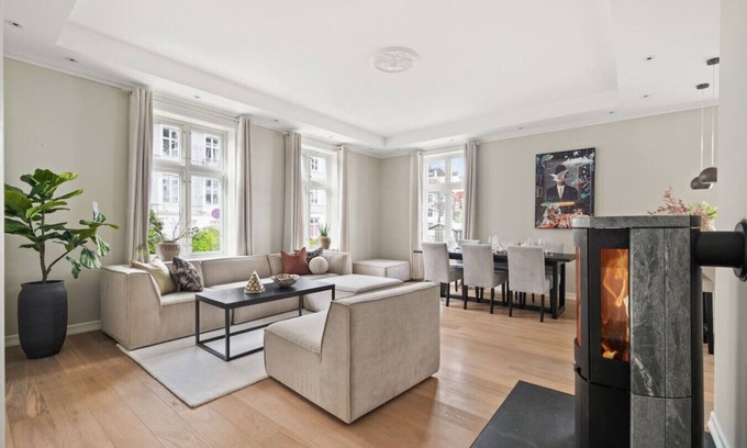 Nygard Apartamento | Skandinavisk Luksus i Bergens Flotteste Gate