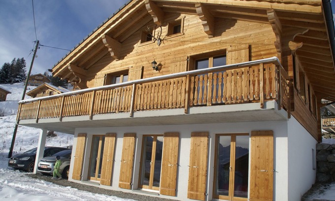 Vex Chalet De Esquí | Ski Chalet en muy bonito cerca de las pistas de esquí - 4 dormitorios, 3 baños