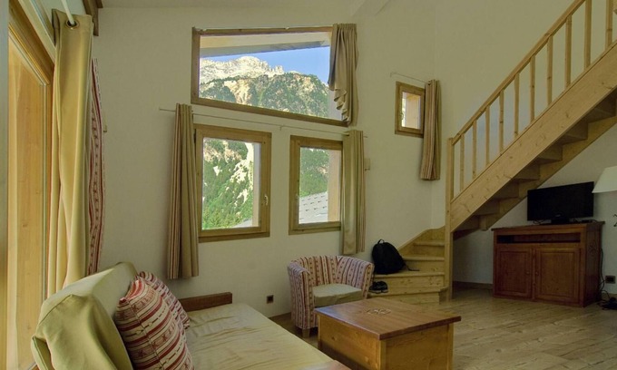 Pralognan-la-Vanoise Apartamento | Centro estación, balcón, tv, local para esquís, 66m², Pralognan-la-Vanoise