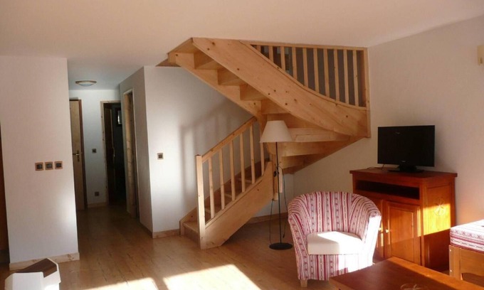 Pralognan-la-Vanoise Apartamento | Centro estación, balcón, tv, local para esquís, 41-44m², Pralognan-la-Vanoise