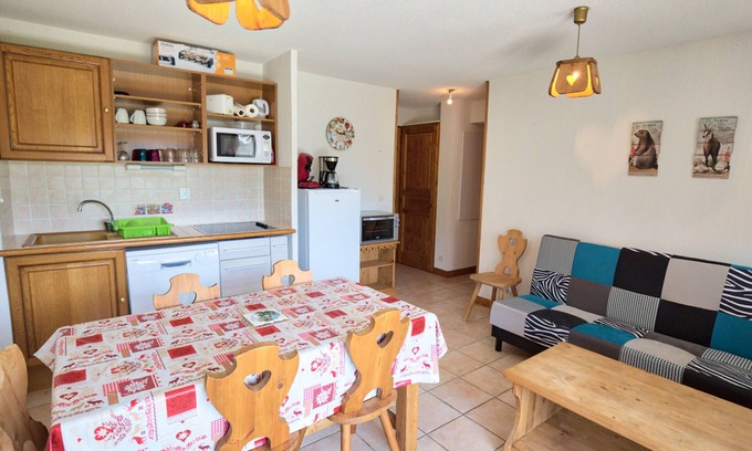 Flumet Apartamento | Apartamento a pie de pistas con gran terraza y estacionamiento