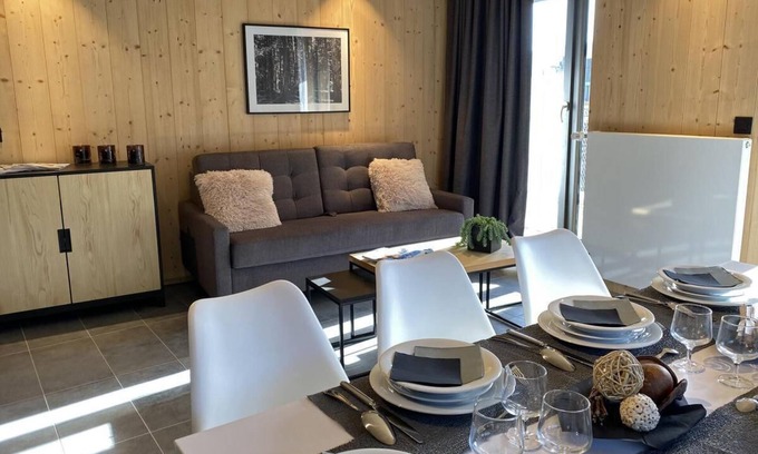 Piau Engaly Apartamento | 100m del centro estación, fitness, terraza, parking, tv, 70m², Piau Engaly