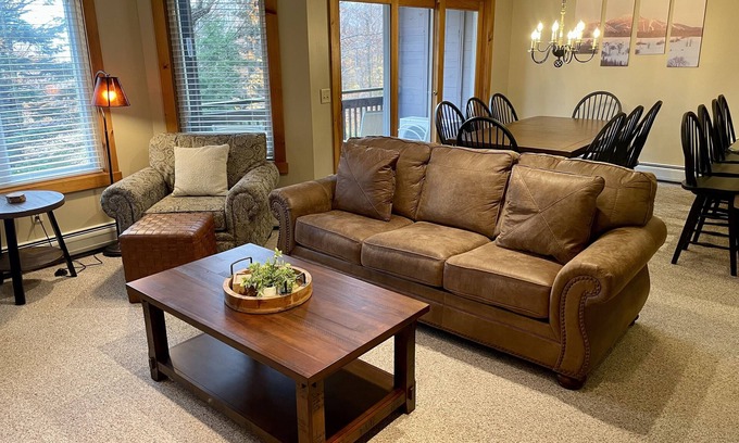 North Troy Condominio | Ski-in, ski-out Village Condo at Jay Peak Resort