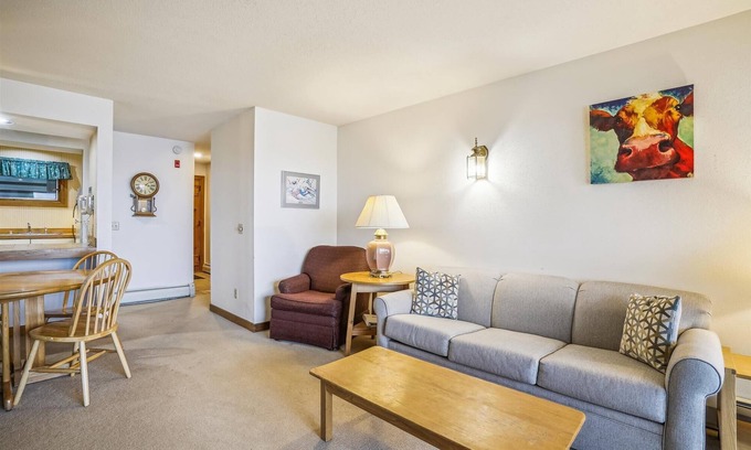 Killington Condominio | Ski on / ski off Condominio con piscina, jacuzzi y gimnasio