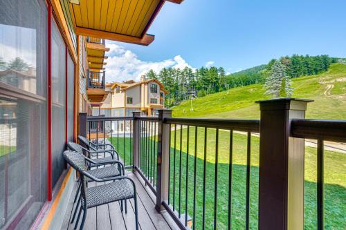 North Conway Apartamento | Ski-Out Family Condo at Cranmore Mountain