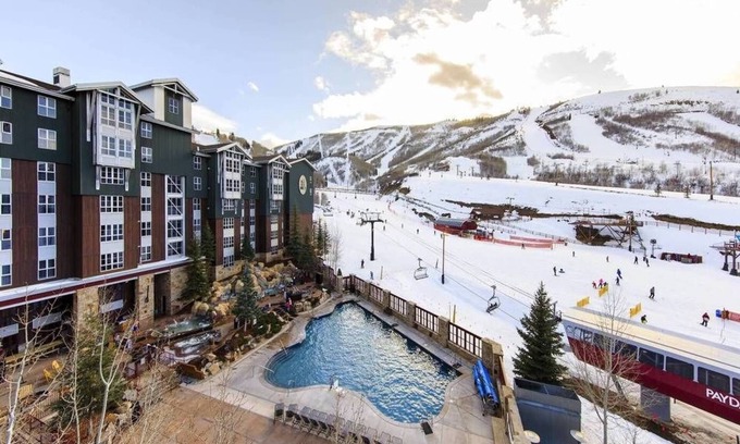 North Park City Complejo | Marriott Mountainside Resort - 5 estrellas - Ski In / Ski Out! Enorme unidad de 2 dormitorios!